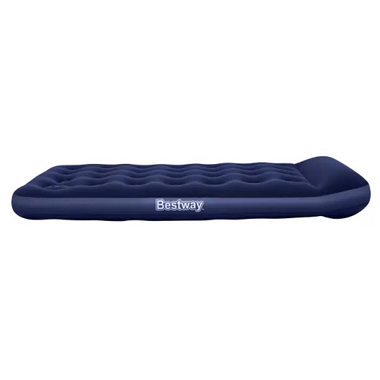 Матрас надувной Bestway, 188х99х28 см, 67224, насос встроенный, ножной, флокированный, 150 кг