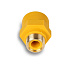 Переходник для газа, 1/2'', ВН/НР, желтый, диэлектрический, внутренняя/наружная, AquaLink - фото 7
