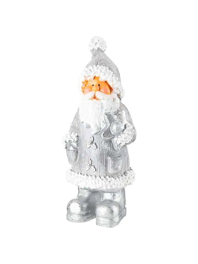 Фигурка декоративная полистоун, Дед мороз со звездочкой, 39 см, Lefard, 169-646