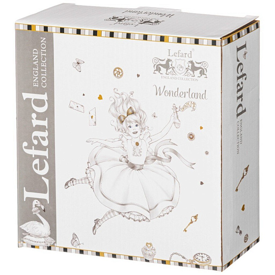 Салатник фарфор, круглый, 18х5.5 см, подарочная упаковка, Wonderland, Lefard, 590-534