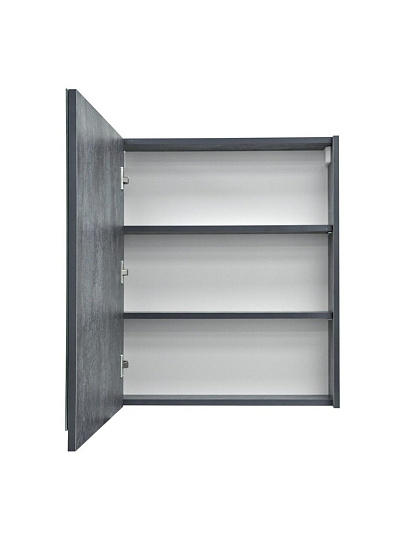 Зеркало-шкаф Крит 60, цемент, левый DORATIZ 2711.168