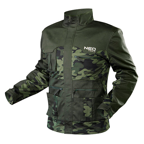 Блуза рабочая КАМУФЛЯЖ, размер M, NEO Tools, 81-211-M