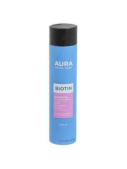 Шампунь Aura, Total Care, Biotin Восстанавливающий, 250 мл