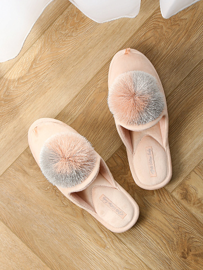 Тапки для женщин, в ассортименте, р. 38, закрытые, Lacky Land, 3944W-CH-C