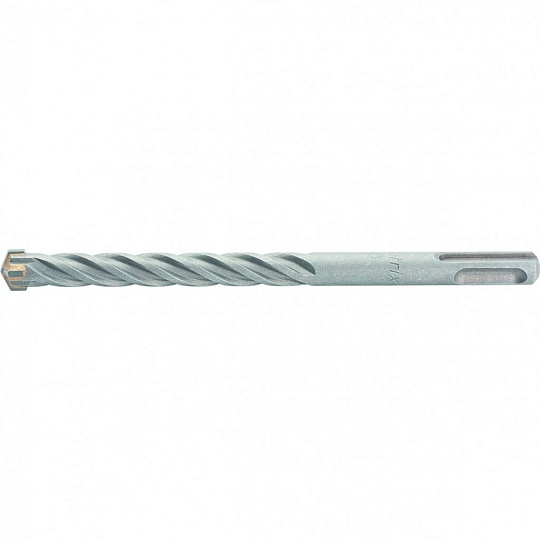 Бур по бетону, 6 x 110 мм, SDS PLUS c крестовой пластиной, Matrix, 70626