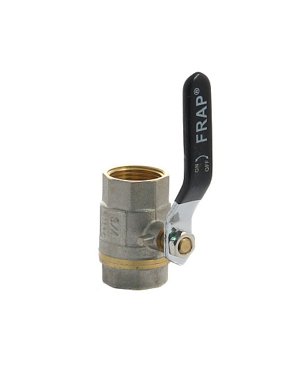 Кран для воды, 3/4", г-г, ручка, Frap