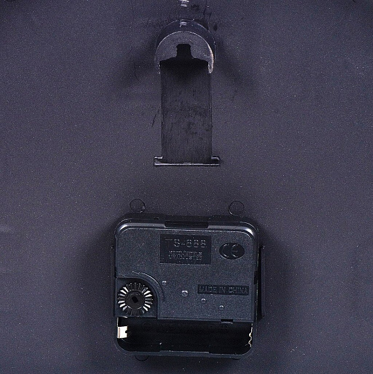 Часы настенные, 30х30х4 см, круглые, пластик, Модерн, Y4-5203