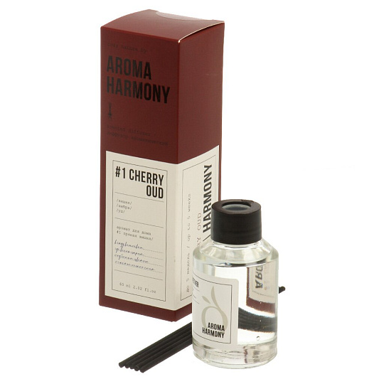 Аромадиффузор Aroma Harmony, 60 мл, №1 Cherry Oud, ZL0022