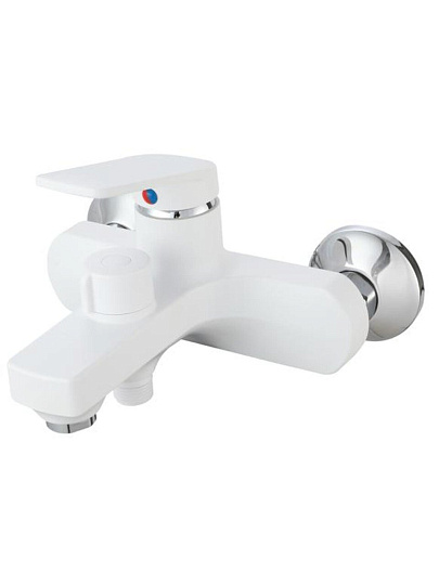 Смеситель для ванны, Solone, короткий излив, с картриджем, пластиковый корпус, PLA-3101