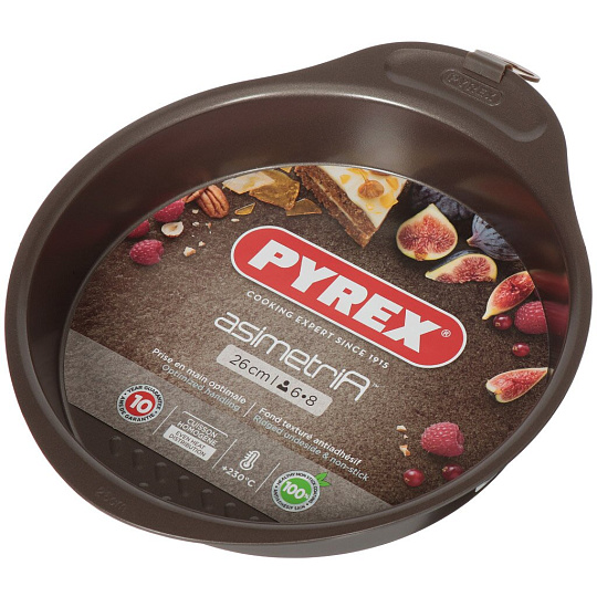 Форма для выпечки с антипригарным покрытием Pyrex Asimetria Bronze AS26BA0, 26 см