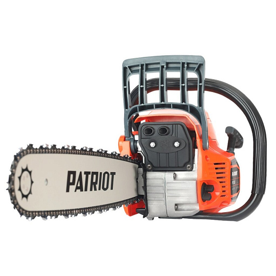 Пила цепная бензиновая, Patriot, 3.4 л.с., 2500 Вт, длина шины 50 см, шаг цепи 0.325 дюйм, 76 звеньев , PT5220