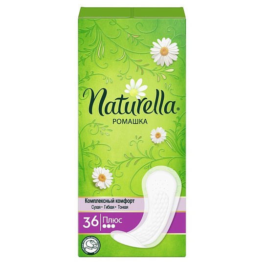 Прокладки женские Naturella, Ромашка Плюс, ежедневные, 36 шт, 0001041187