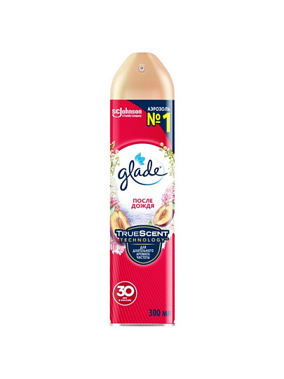 Освежитель воздуха Glade, 300 мл, После дождя, 650873