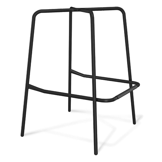 Стул 525х510х875 мм, черный/черный муар, прямоугольный, на саморезах, Sheffilton, SHT-ST19/S29, СТ-127