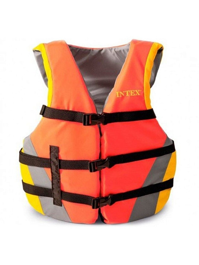 Жилет надувной взрослый, Intex, 132х76 см, 40-70 кг, 69681EU