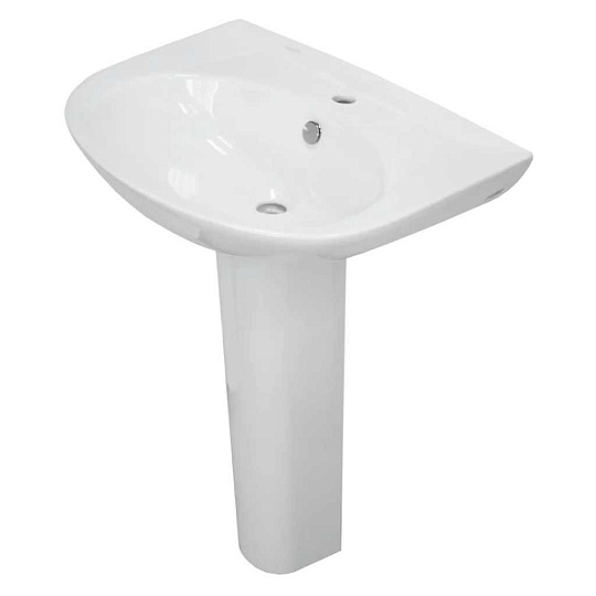 Умывальник Sanita Luxe, Classic, 645 мм, с переливом