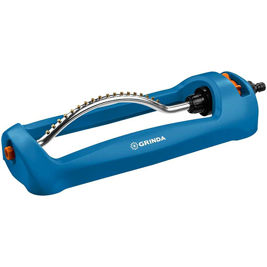 Распылитель осциллирующий, пластик, 399м2, 18 форсунок, веерный, Grinda, PROLine RO-18, 429345