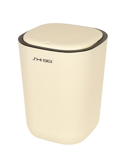 Контейнер для мусора пластик, 8 л, квадратный, 23х19х30 см, Y4-9285