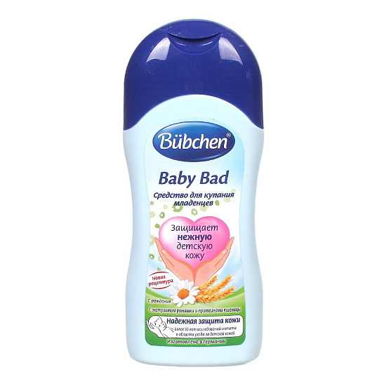 Пена для ванны детская Bubchen C рождения, 200 мл