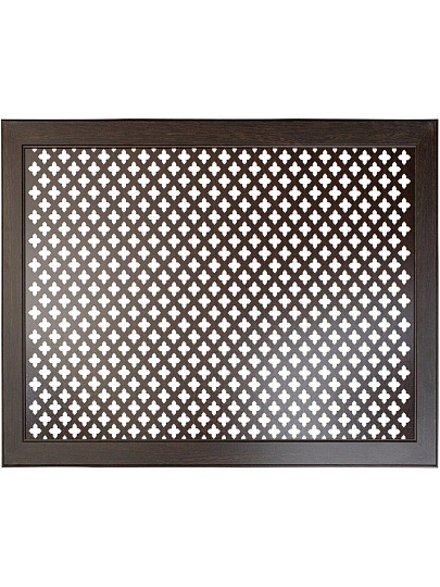 Экран для радиатора, МДФ, 600х600 мм, венге DE LUXE, Готико, Стильный Дом