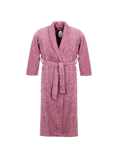 Халат женский, махровый, 100% хлопок, сухая роза, XXL-XXXL, 56-58, Barkas, AI-1905016