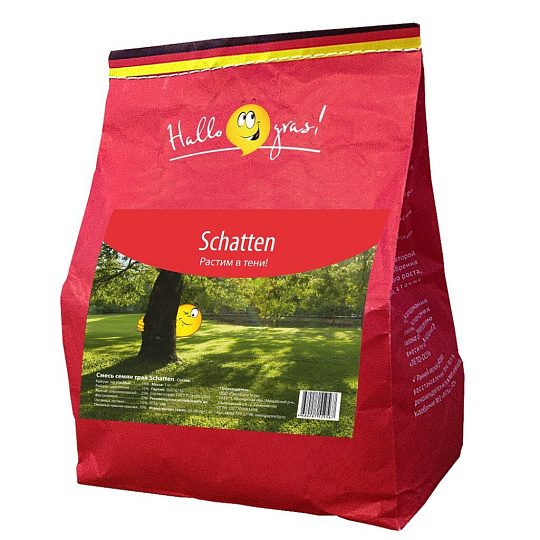 Семена Газон, Schatten Gras, 1 кг, пакет, ГазонCity