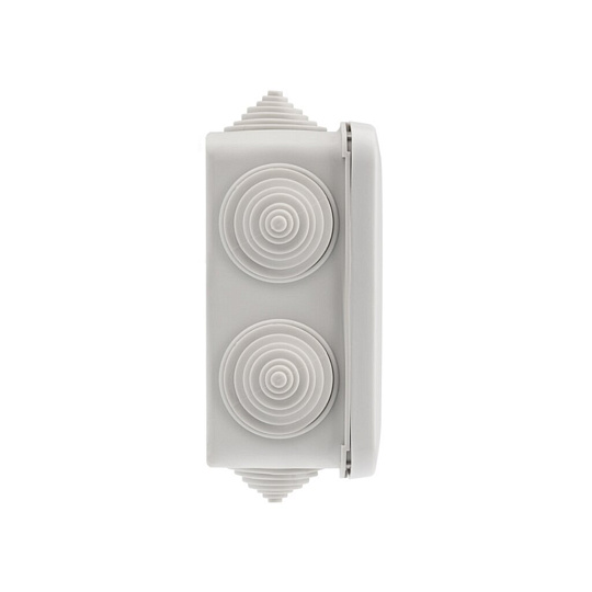 Коробка распаячная, полипропилен, открытая, 100х100х50 мм, Rexant, IP55, 28-3056