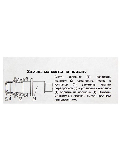 Ремкомплект для опрыскивателя, Исток, Туман, РК-307М-2
