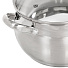 Набор посуды нержавеющая сталь, 6 предметов, кастрюли 1.9,2.9,3.9 л, индукция, Daniks, Классика, SD-6 - фото 3