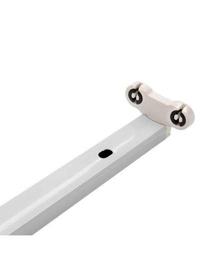 Светильник линейный светодиодный, General Lighting Systems, GSPO-S2-1200-2XT8-G13, G13, на 2 лампочки, IP20, 121х3.4х1.5 см, под светодиодную лампу T8, 420064