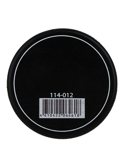 Шайба хоккейная 7.5х2.5 см, резина, с принтом, 114-012