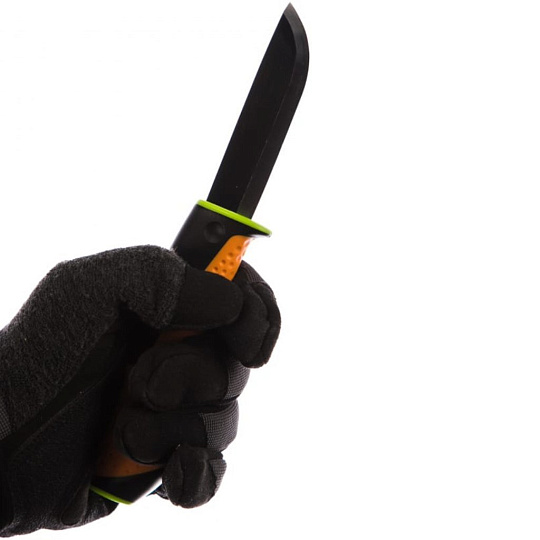 Нож для тяжелых работ, с точилкой, Fiskars, 1023619