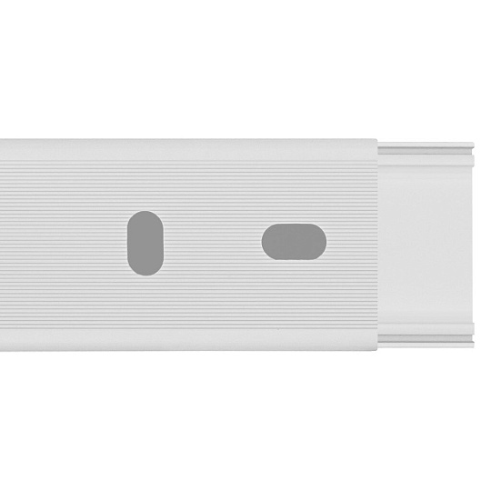 Кабель-канал пластик, 25х25 мм, 2 м, 1 мм, белый, TDM Electric, SQ0402-1006