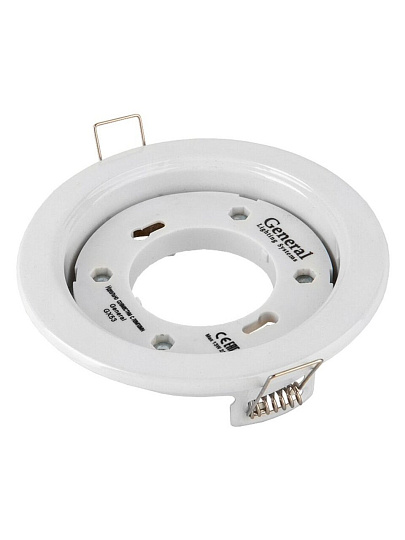 Светильник встраиваемый светодиодный, General Lighting Systems, 50 Вт, GX53, IP20, 10.8х10.8х3.8 см, белый, 689230