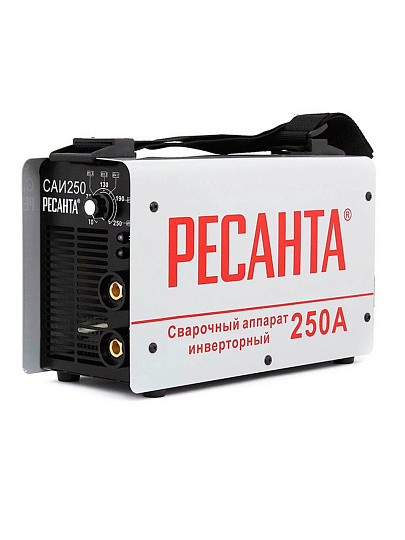 Сварочный аппарат инверторный, Ресанта, САИ-250, 9.5 кВт, 250 А, электрод