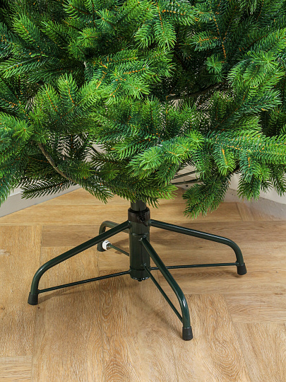 Елка новогодняя напольная, 240 см, Торжественная, ель, хвоя литая, 167240, ЕлкиТорг