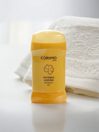 Дезодорант Corimo, Jasmine, для женщин, гелевый, стик, 60 г