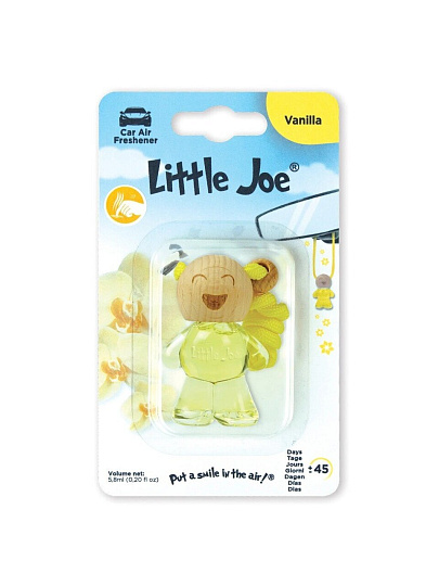 Ароматизатор в машину на дефлектор, жидкость, Little Joe, Bottle Ваниль, 5.8 мл, BJ0101