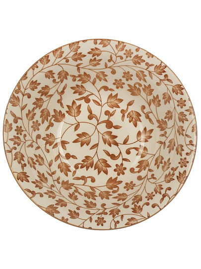 Салатник керамика, круглый, 18 см, 0.6 л, глазурь, Pollen, Daniks