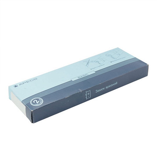 Замок врезной Apecs, 2200/60-G, 2882, без ручки, цилиндровый, золотой