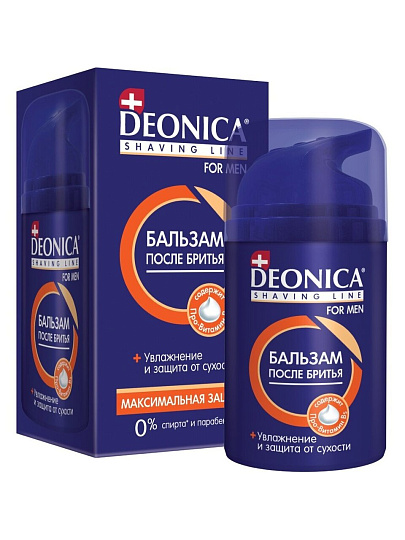 Бальзам после бритья, Deonica, For Men, Максимальная защита, 50 мл, 46 00104 03648 4