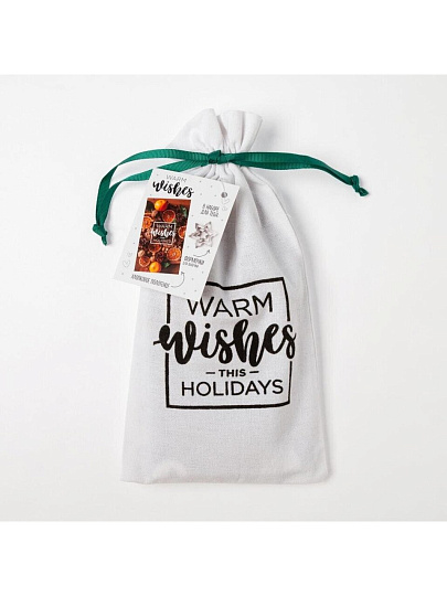 Набор кухонный 2 шт, 40х73 см (полотенце, формочки для печенья 3 шт), 100% хлопок, Теплые пожелания, 5081040