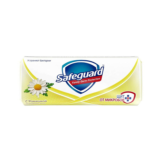 Мыло Safeguard, Nature Ромашка, 72 г, 90 гр