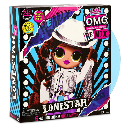 Кукла L.O.L., OMG Remix Lonestar, 567233