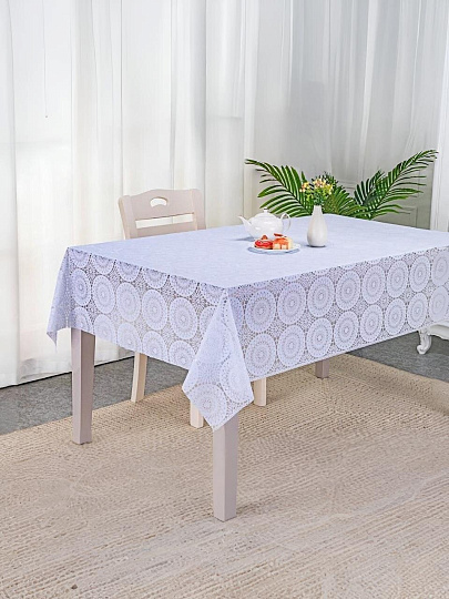 Клеенка Silvano, Лейс ажурная, 1.37х20 м, ПВХ, LH-0467U/LA-0467U