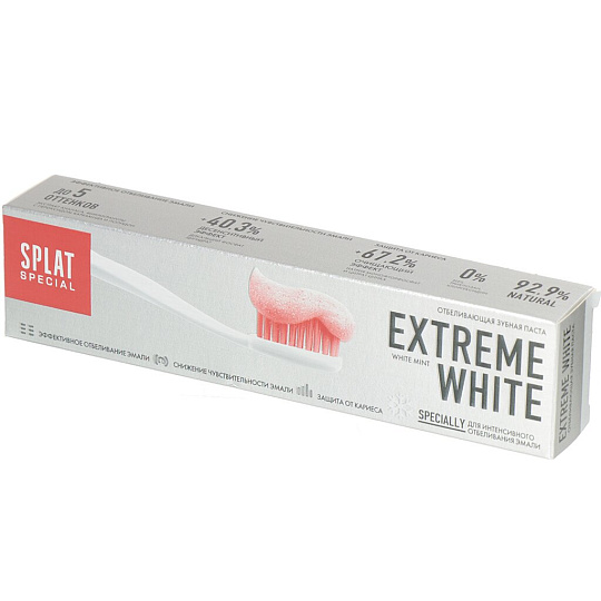 Зубная паста Splat, Professional Extreme White, 75 мл