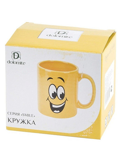 Кружка керамика, 310 мл, Smile, L2520875