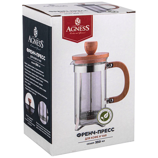 Френч-пресс Agness Native, 350 мл, 894-116