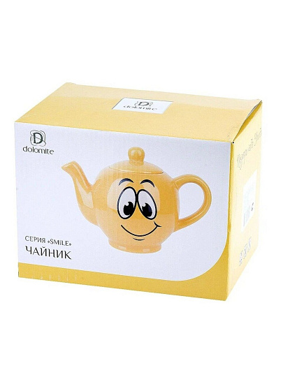Чайник заварочный керамика, 1 л, 22,5х13х16 см, Smile, L2520865