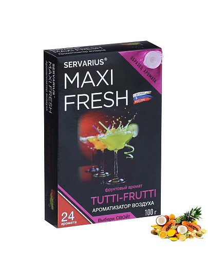 Ароматизатор в машину под сиденье, Maxi Fresh, Tutti Fruitty, MF-116
